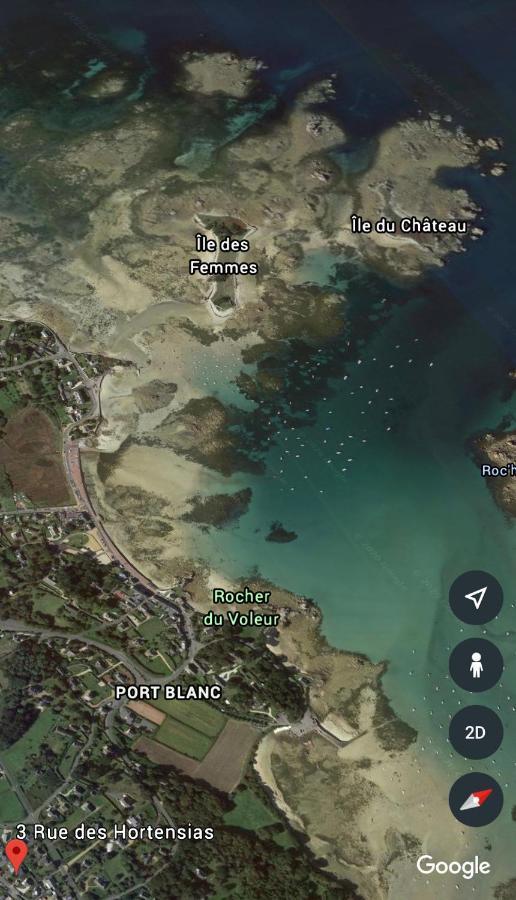 Les Villas D' Onalou Port Blanc Penvénan Esterno foto